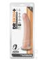 Dr. Skin Plus Gold Collection Posable Dildo With Suction Cup 9in - Vanilla